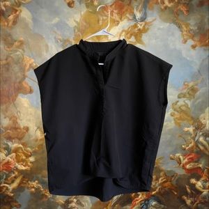 Figs black scrub top